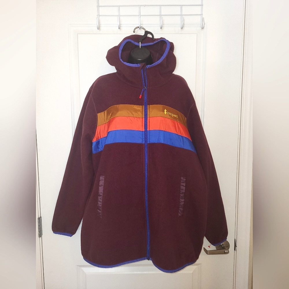 Cotopaxi Teca Fleece Striped Zipup Jacket Size 2x